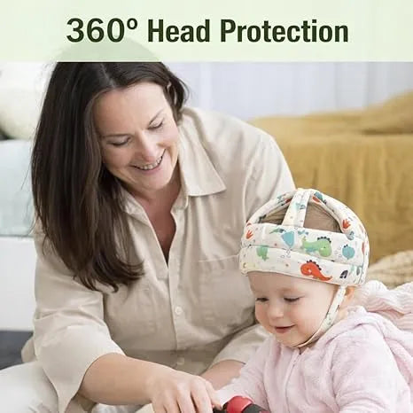 Baby Head Protection Helmet | Soft Safety Head Guard for Toddlers