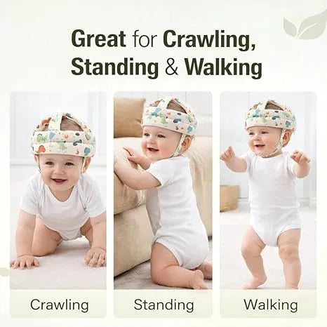 Baby Head Protection Helmet | Soft Safety Head Guard for Toddlers