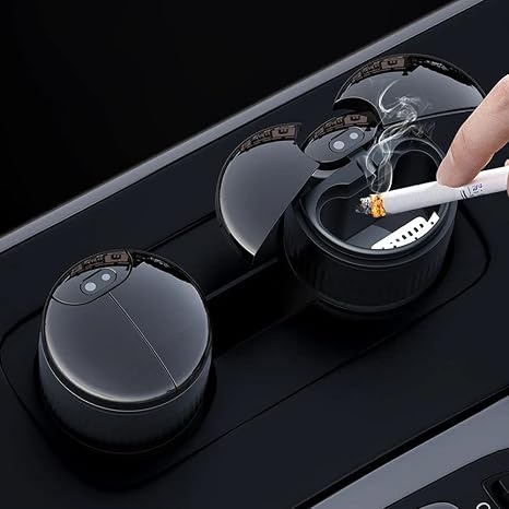Car Smart Ashtray Automatic Opening Closing
