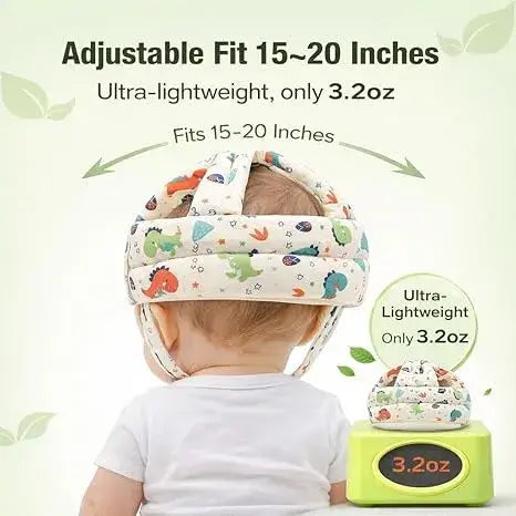 Baby Head Protection Helmet | Soft Safety Head Guard for Toddlers