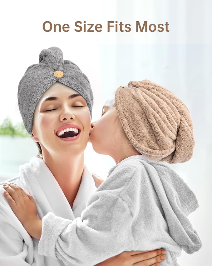 Microfiber Hair Towels Wrap