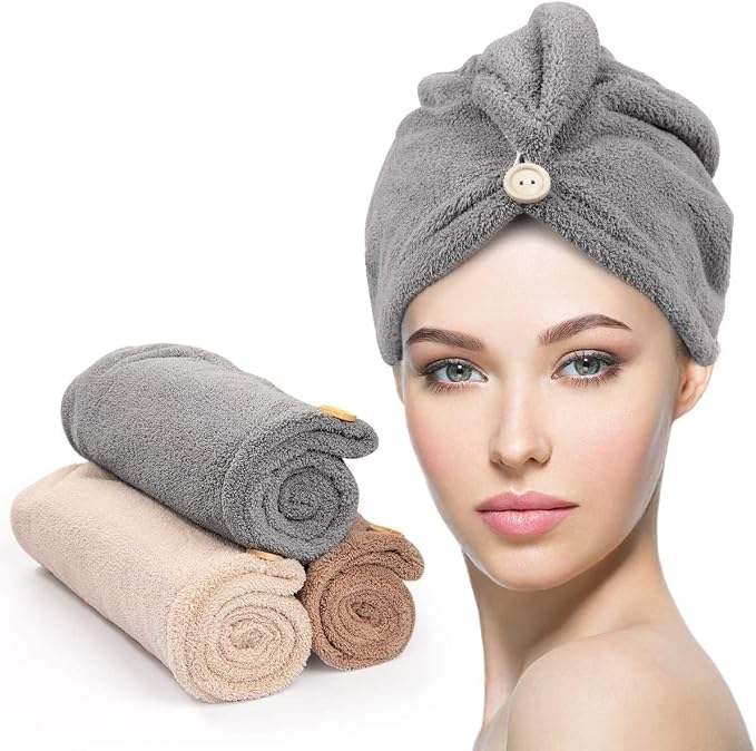 Microfiber Hair Towels Wrap
