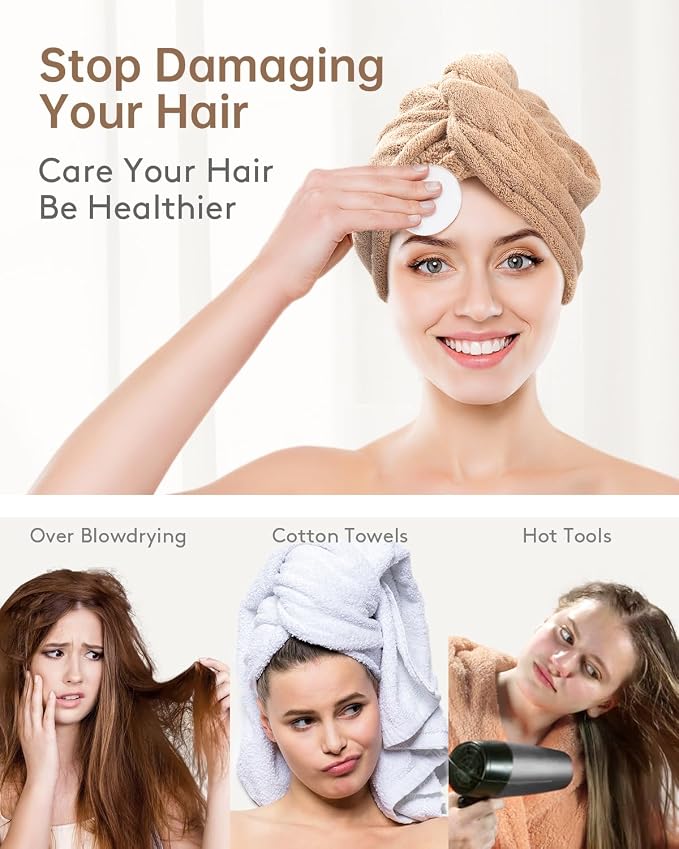 Microfiber Hair Towels Wrap