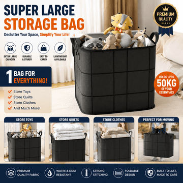 Multi-Purpose Clothes & Blanket Storage Bag