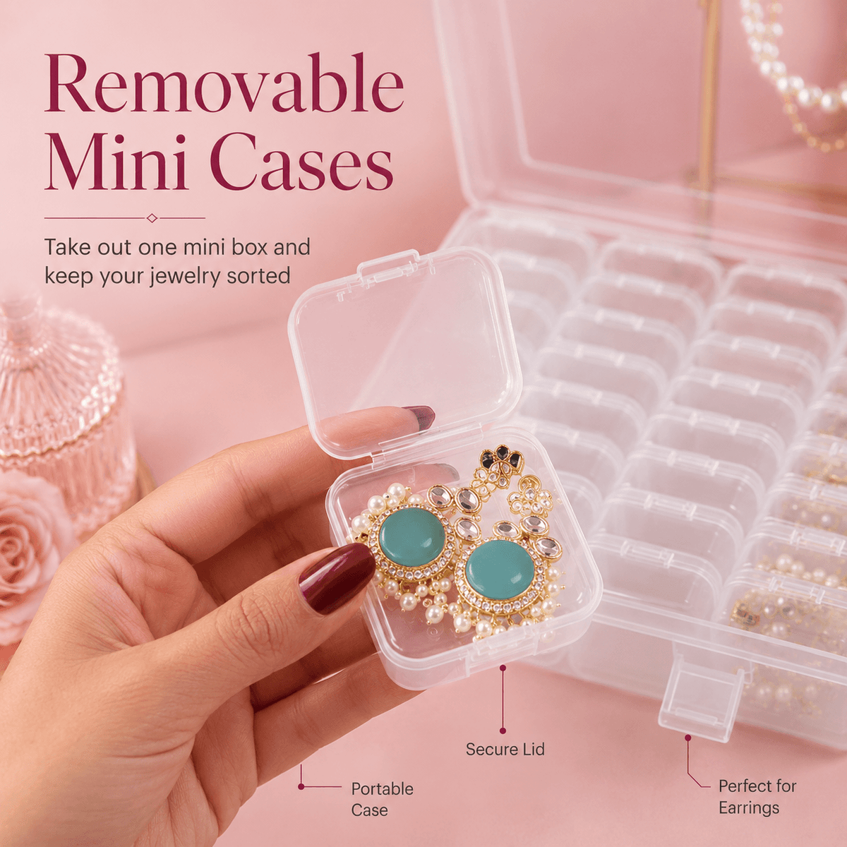 Large Capacity Jewelry Box