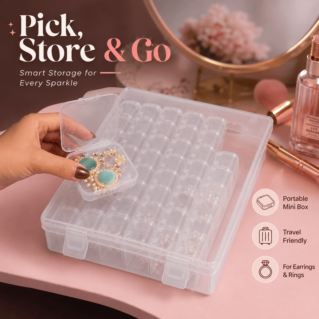 Large Capacity Jewelry Box