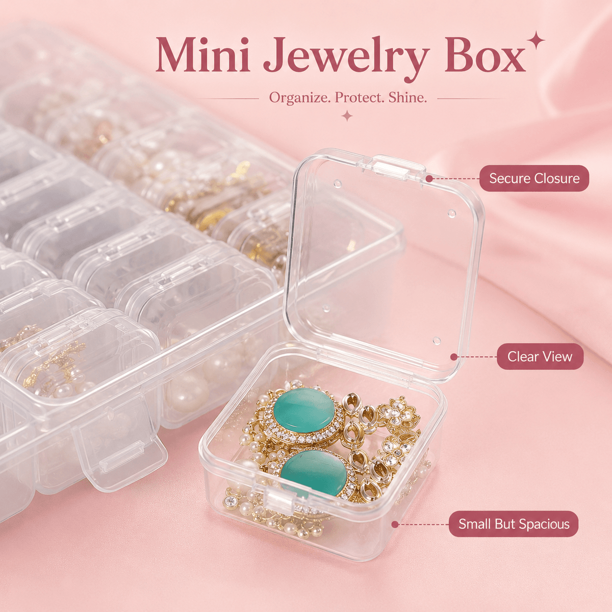 Large Capacity Jewelry Box