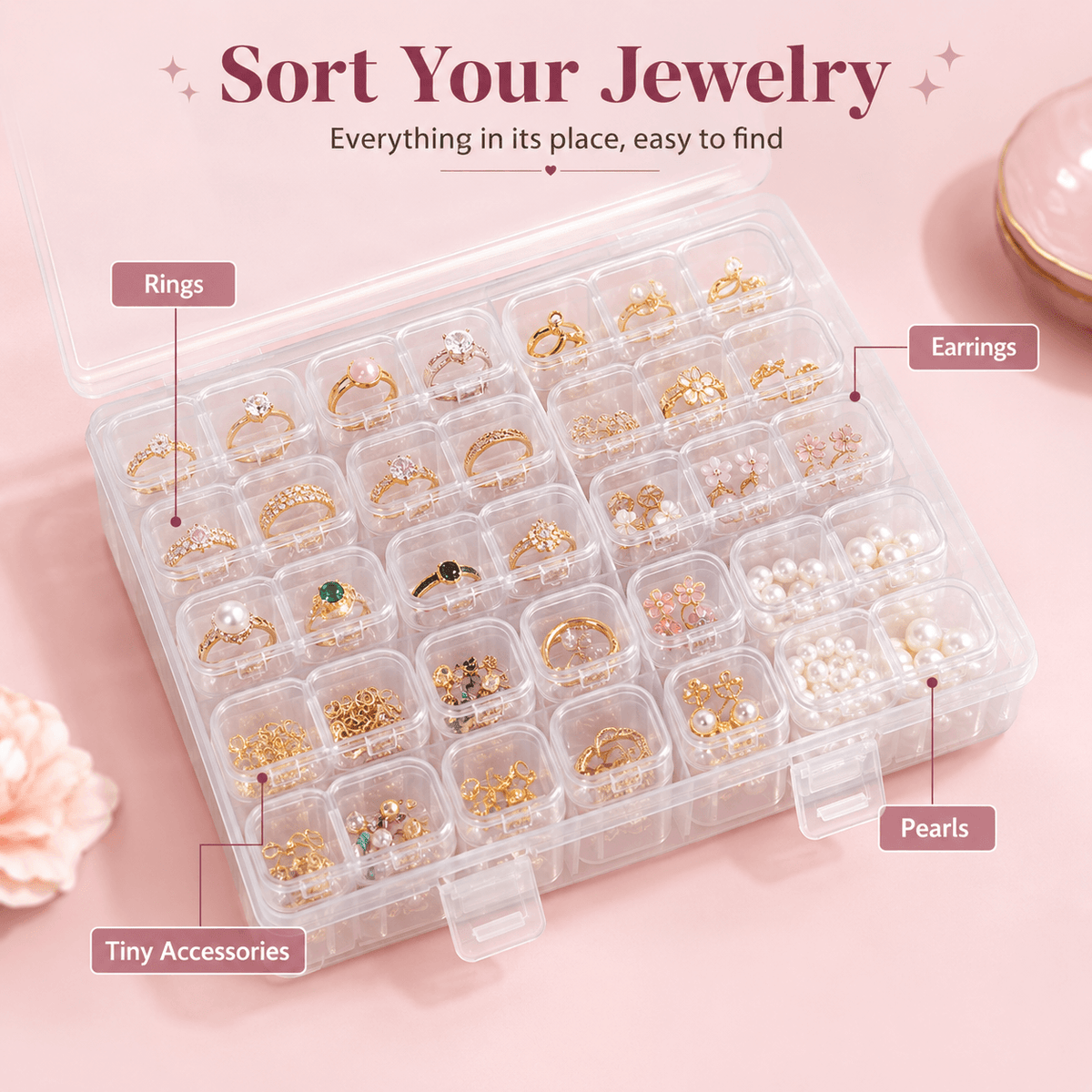 Large Capacity Jewelry Box