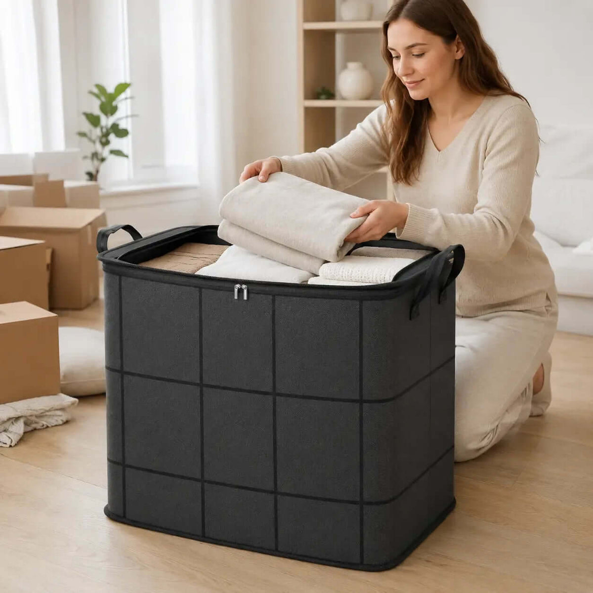 Multi-Purpose Clothes & Blanket Storage Bag